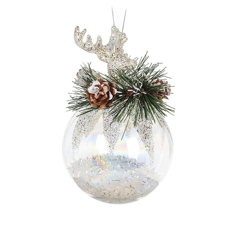 Stag Ball Ornament