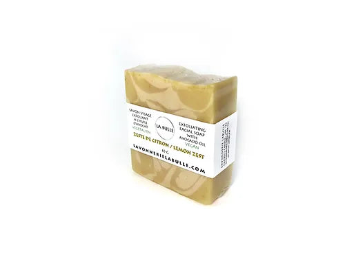 Natural Exfoliating Facial Soap - Lemon Zest