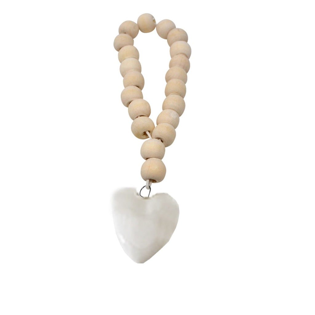 Beads with heart