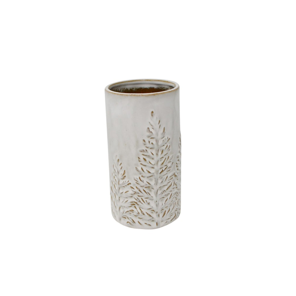 Vase with fern