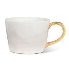 Matte Cup with Gold Handle