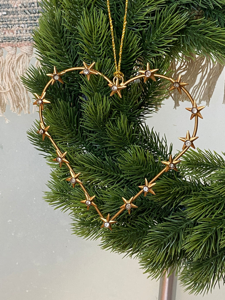 Dazzle Heart Ornament | L