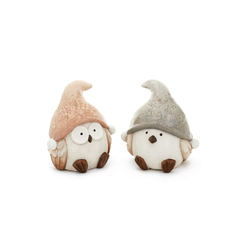 Bird Owl- set of 2