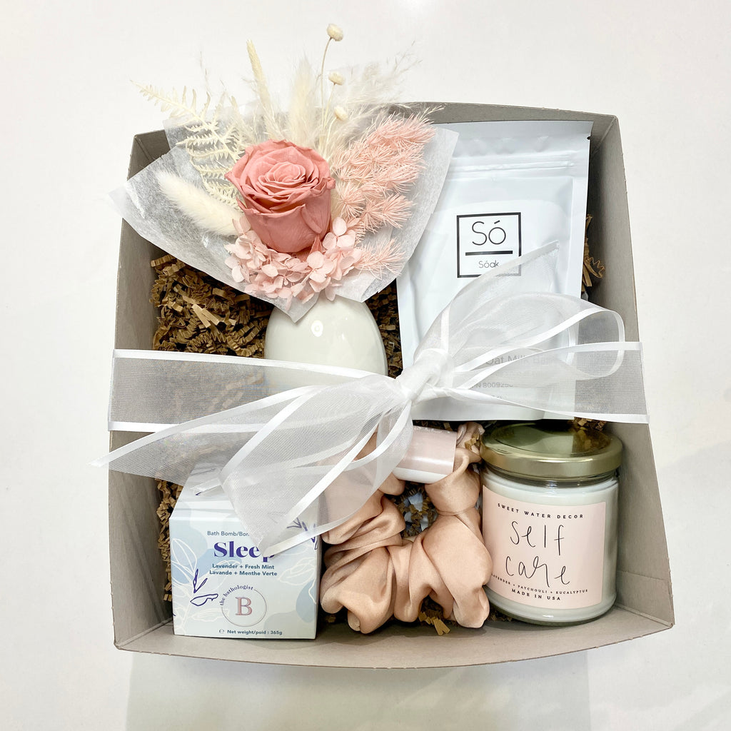 Floral w/ Vase Gift Box Set