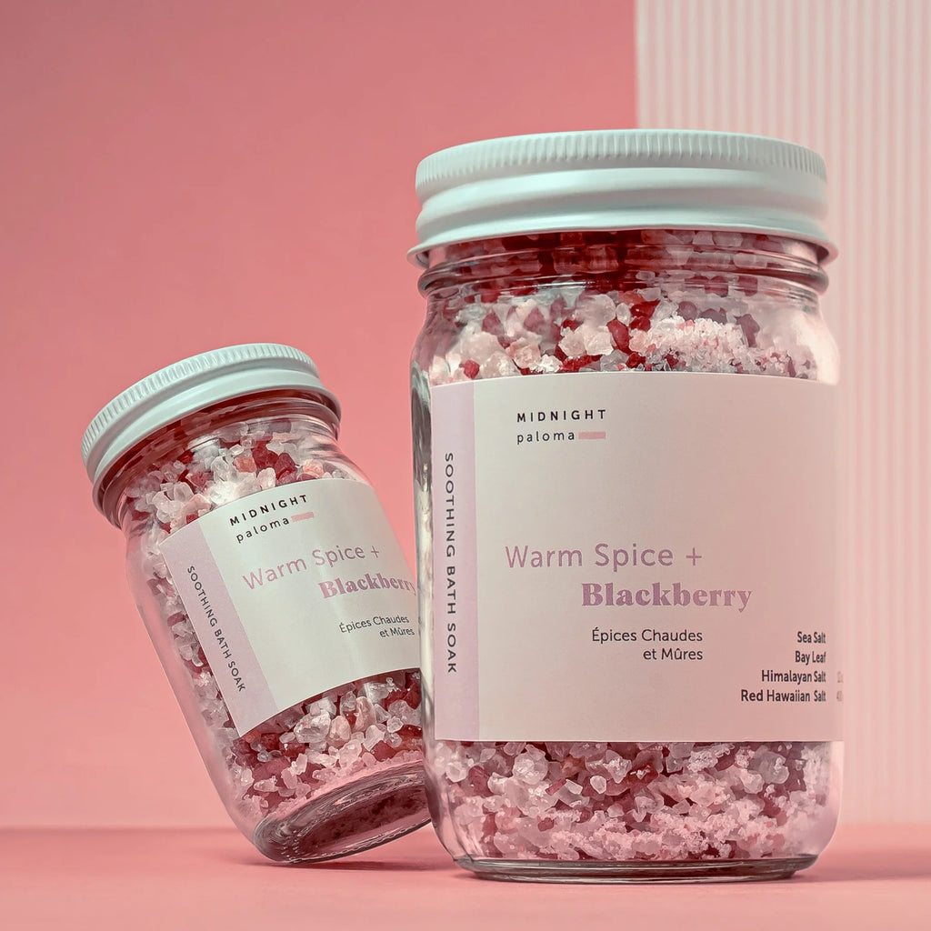 Soothing Bath Soak| Warm Spice + blackberry