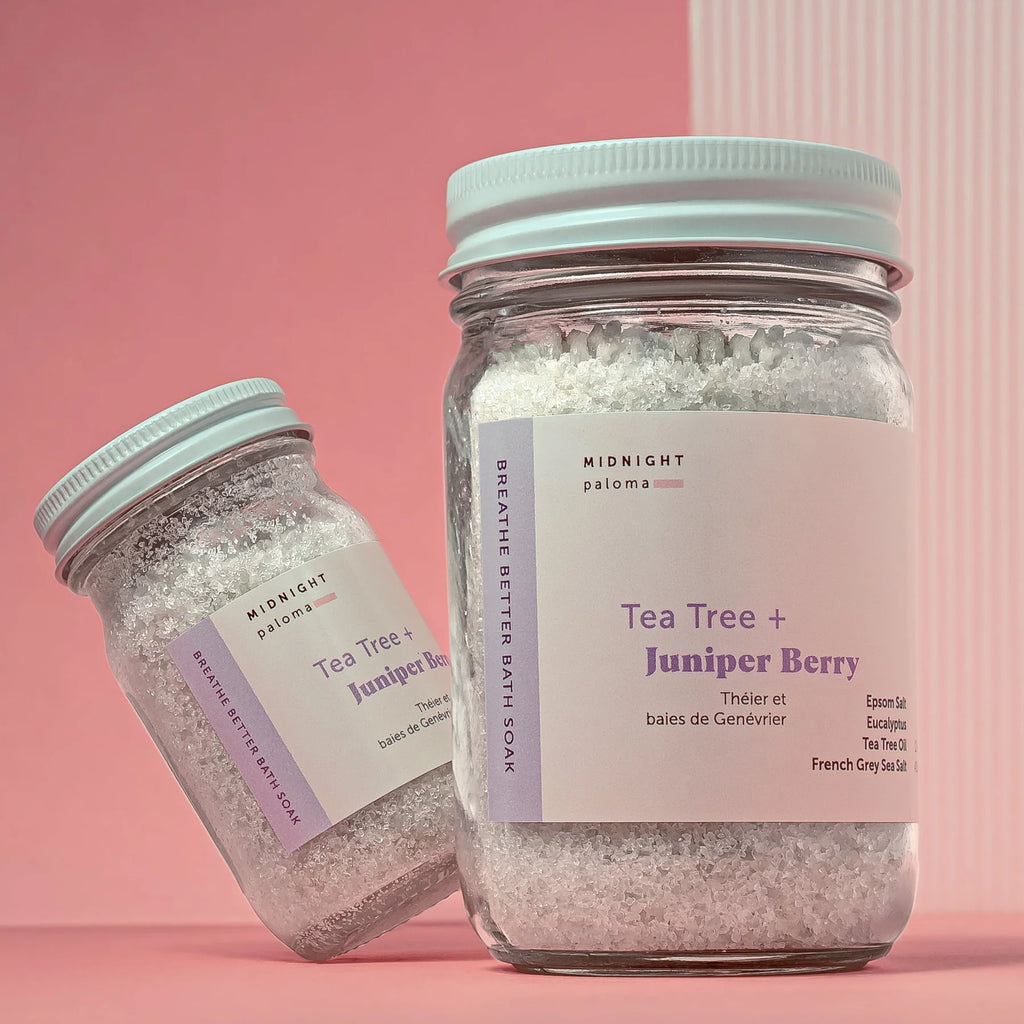 Breathe Better Bath Soak  | Tea Tree + Juniper Berry