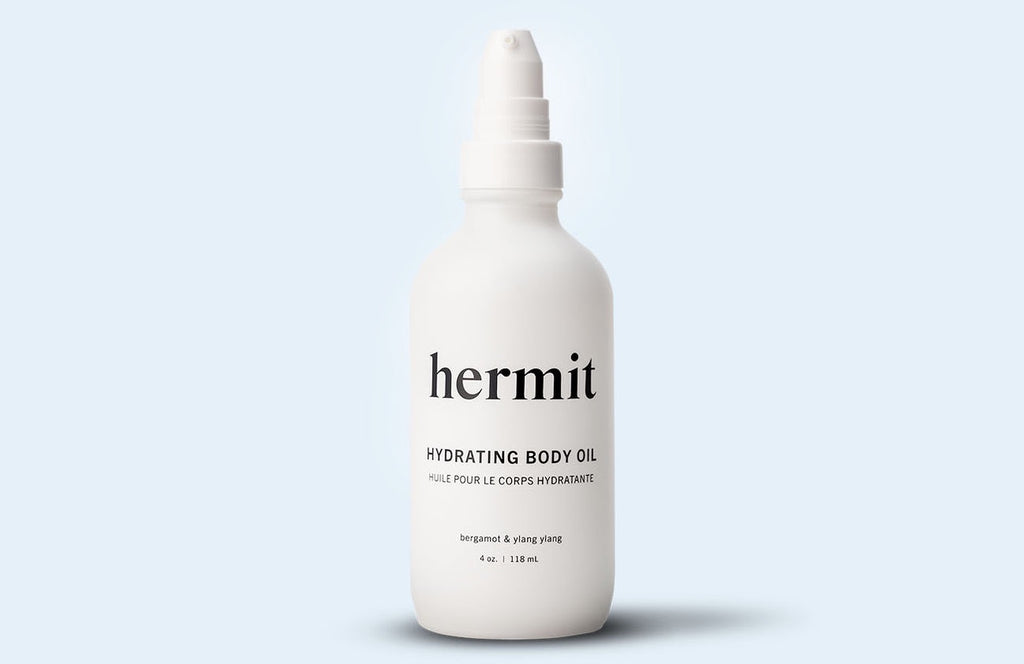 Hermit hydration body oil