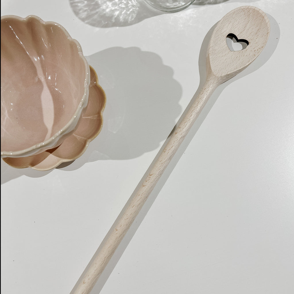 Wooden Heart Spoon | *HAND WASH ONLY