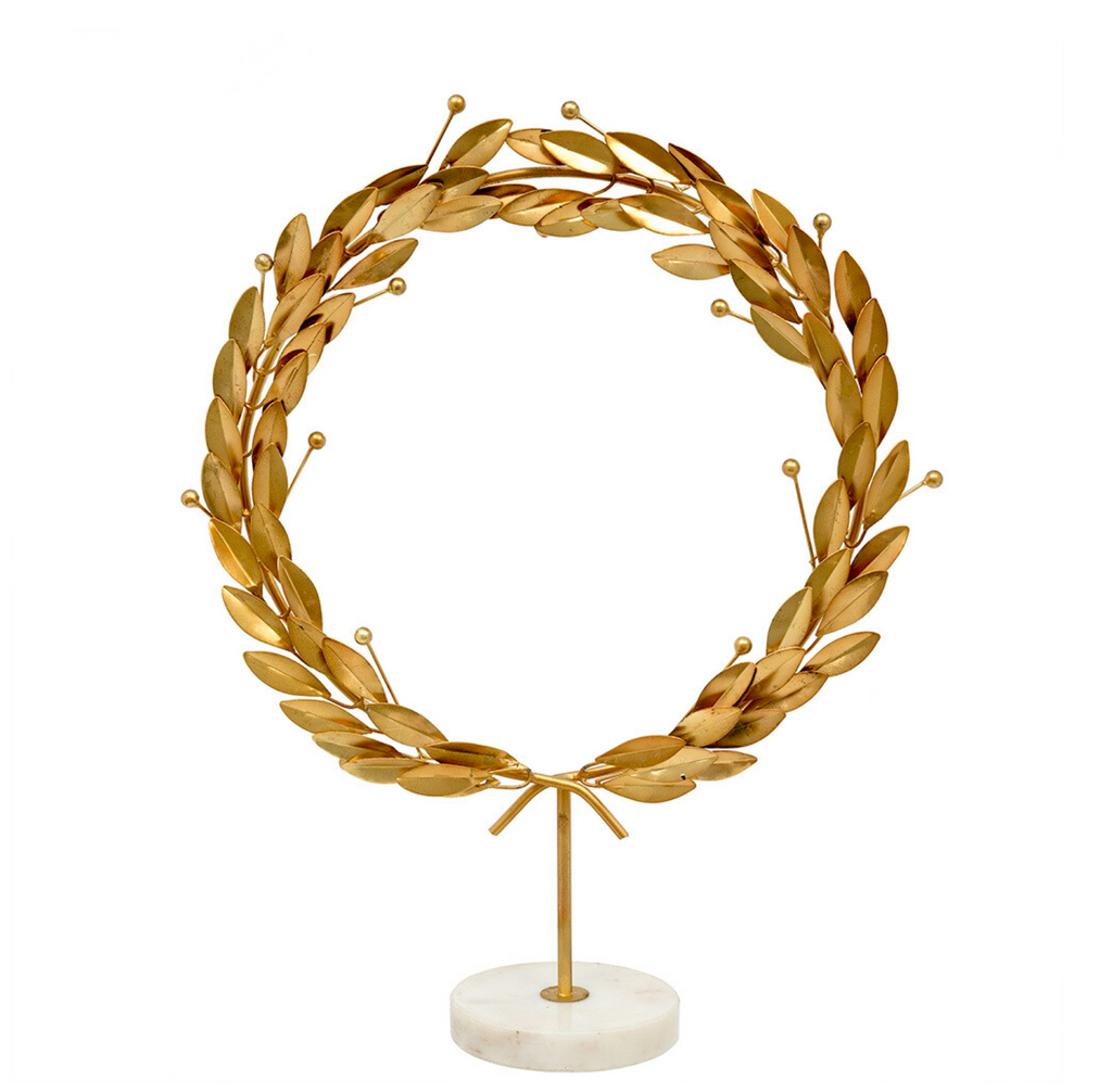Greece Wreath on Stand