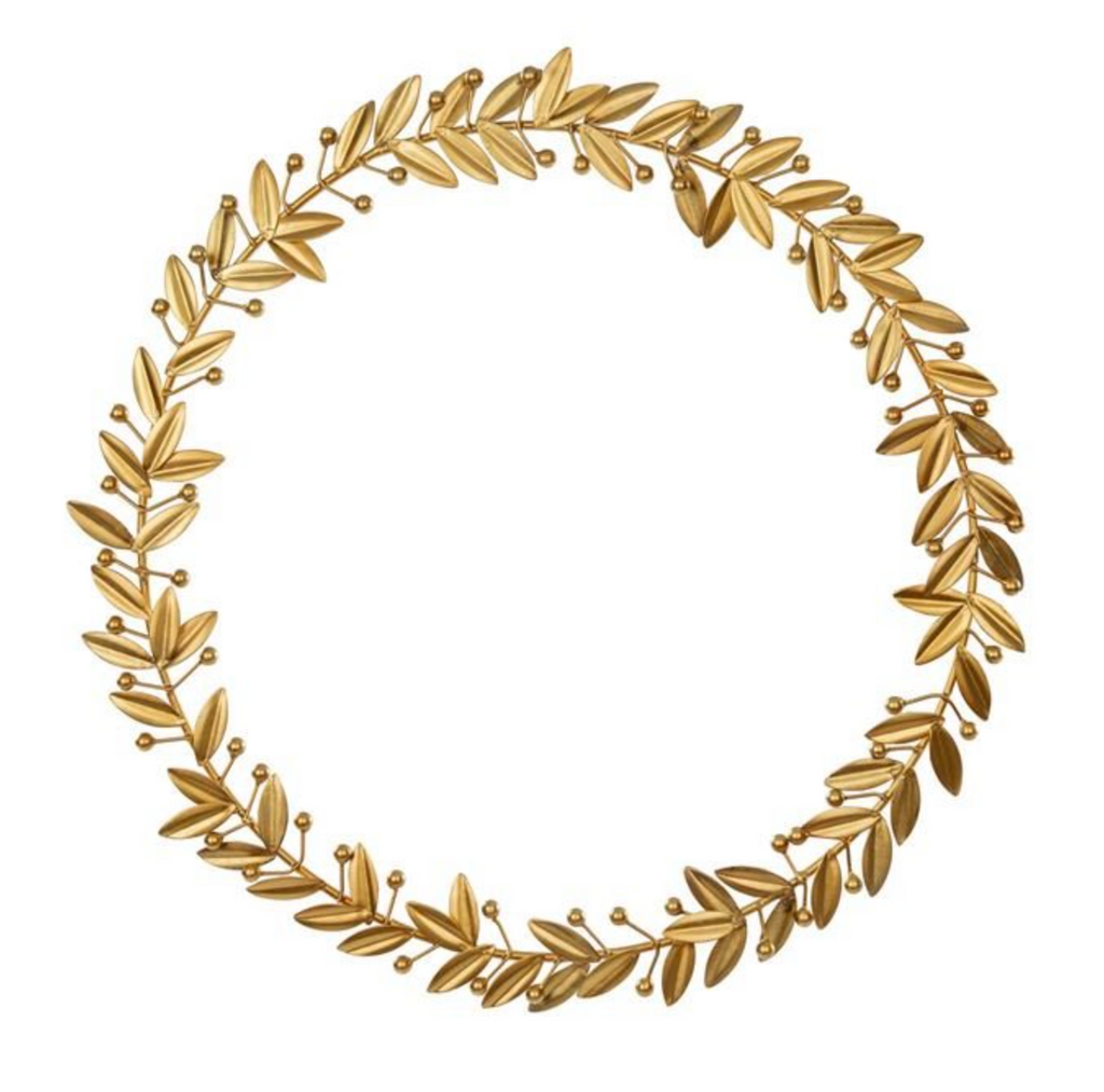 Gold Laurel Wreath