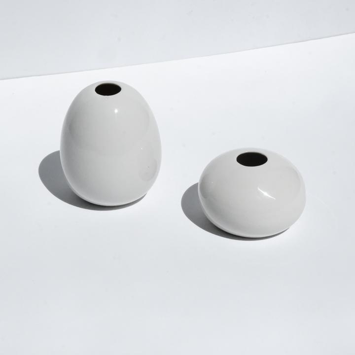 Mia Ceramic Vases | Round