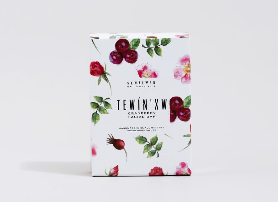 Skwálwen Botanicals Tewín’xw Cranberry Facial Bar