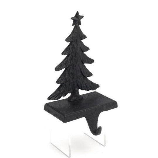 Christmas Stocking Holder | Black Tree