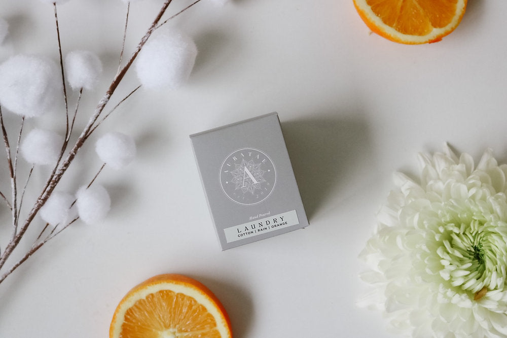 AuraTae 2oz | LAUNDRY  Cotton + Rain + Orange