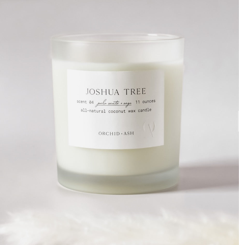 JOSHUA TREE | palo santo + sage | all-natural candle l Orchid+Ash